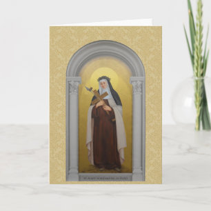 St. Mary Magdalene de Pazzi Carmelite Saint Karte