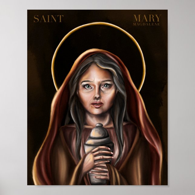 St. Mary Magdalene Große Print Poster (Vorne)