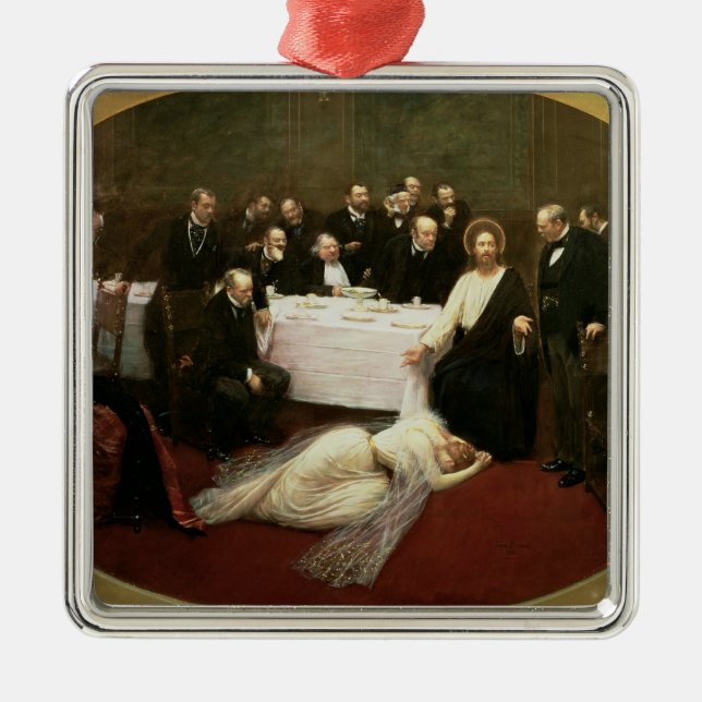 St Mary Magdalene Ornament Aus Metall (Vorne)