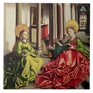 St Mary Magdalene und St. Catherine von Alexandria Fliese