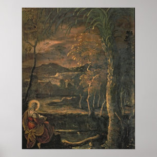 St. Mary of Egypt in the Wilderness Poster