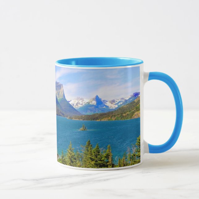 St. Mary See, Glacier Nationalpark, Montana Tasse (Rechts)