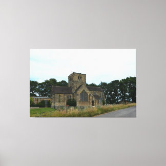 St Mary The Virgin Kirche Nunthorpe Leinwanddruck