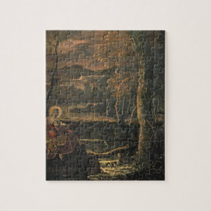 St Mary von Ägypten in der Wildnis Puzzle