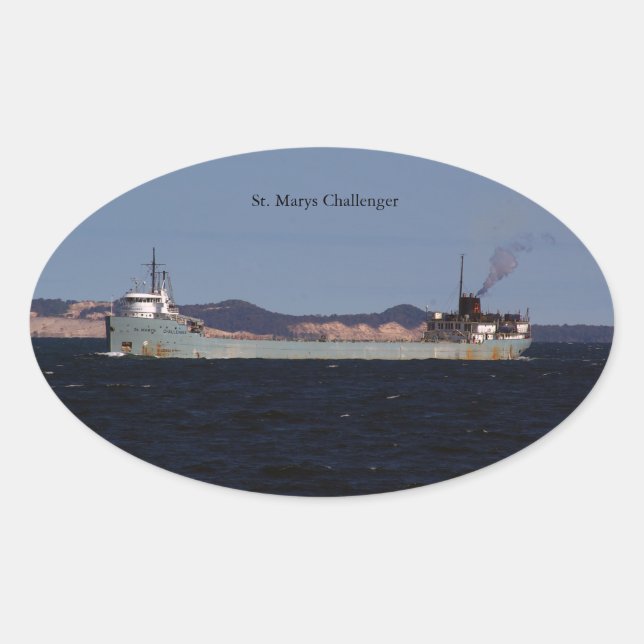 St. Marys Challenger Aufkleber (Vorderseite)