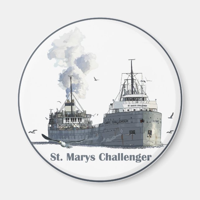 St. Marys Challenger Magnet (Vorne)
