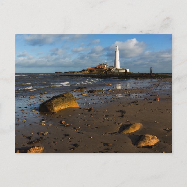 St. Mary'S Island Whitley Postkarte (Vorderseite)