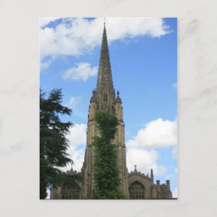 St. Marys Kirche, Saffron Walden, Essex, Vereinigt Postkarte