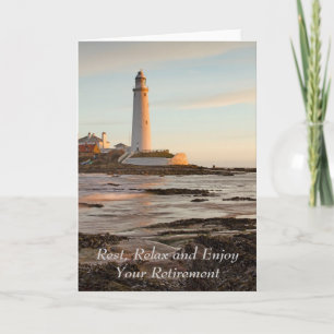 St Mary's Lighthouse England-Rentenkarte Karte