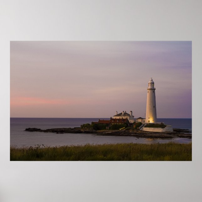 St. Marys Lighthouse, Whitley Bay Poster (Vorne)