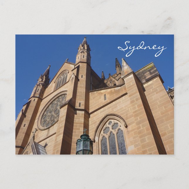 st mary's sydney postkarte (Vorderseite)