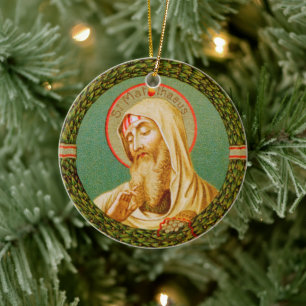 St. Matthäus der Apostel (JMAS 08) Keramik Ornament