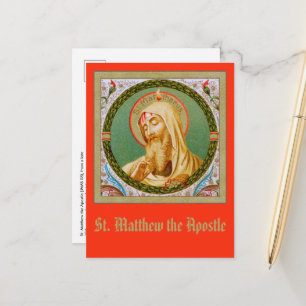 St. Matthäus der Apostel (JMAS 08) Postkarte