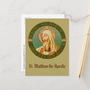 St. Matthäus der Apostel (JMAS 08) Postkarte