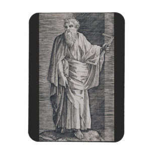 St. Matthäus der Evangelist - Kunstreproduktion Magnet