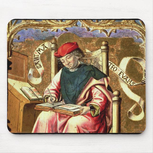 St Matthew: Detail von Altarpiece Mousepad (Vorne)