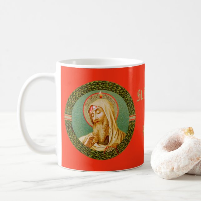 St. Matthew the Apostle (JMAS 08) Kaffeetasse (Mit Donut)