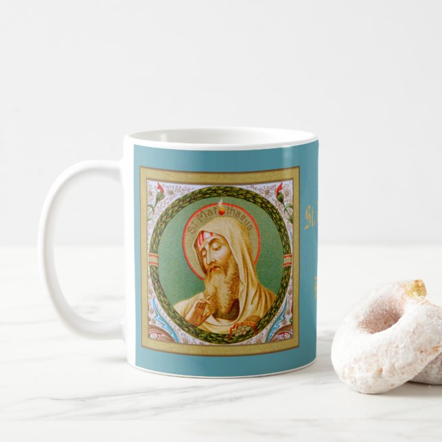 St. Matthew the Apostle (JMAS 08) Kaffeetasse (Mit Donut)