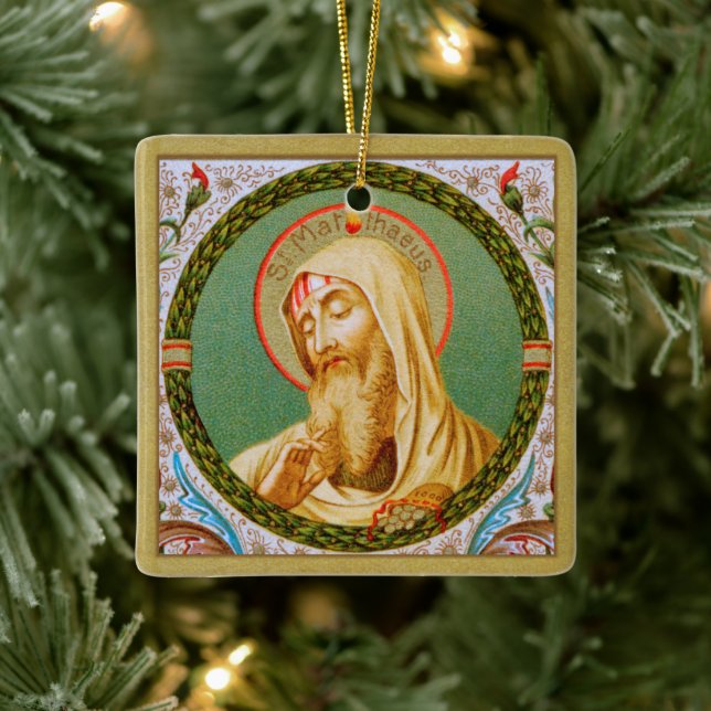 St. Matthew the Apostle (JMAS 08) Keramikornament (Baum)