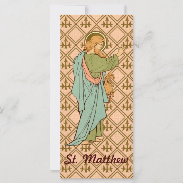 St. Matthew the Apostle (RLS 10) Card (Vorderseite)
