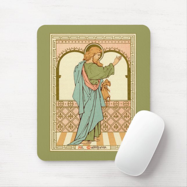 St. Matthew the Apostle (RLS 10) (Stil 1) Mousepad (Mit Mouse)