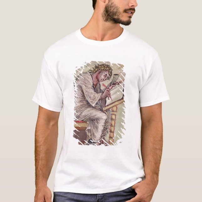 St Matthew, von den Ebbo Evangelien T-Shirt (Vorderseite)