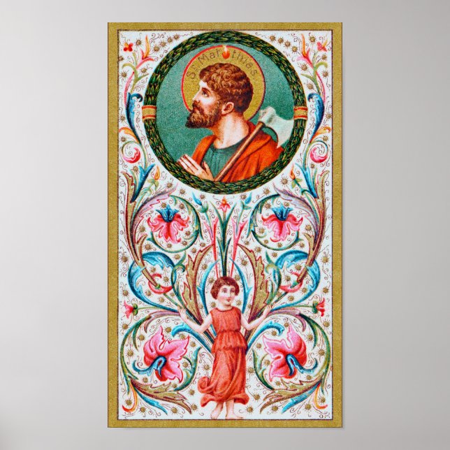 St. Matthias the Apostle (JMAS 09) Poster (Vorne)