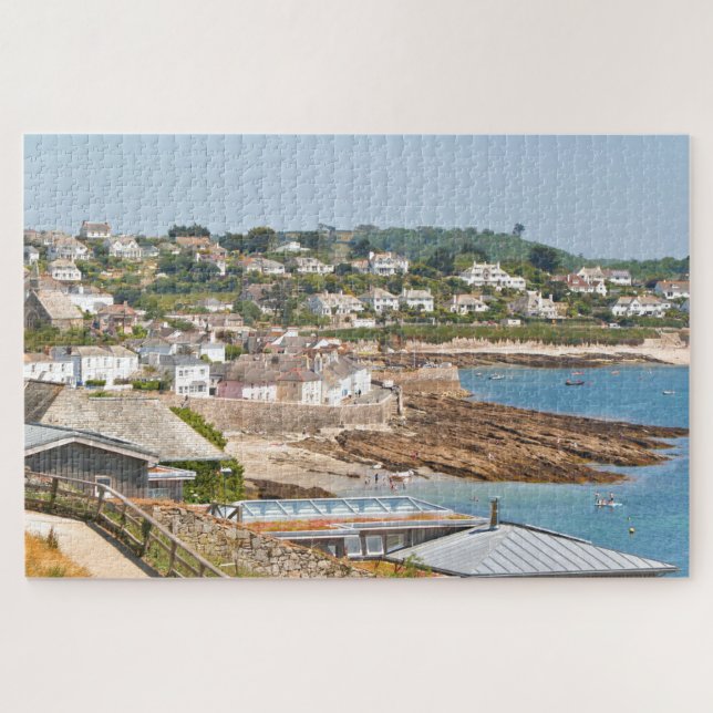 St Mawes, Cornwall, England Puzzle (Horizontal)