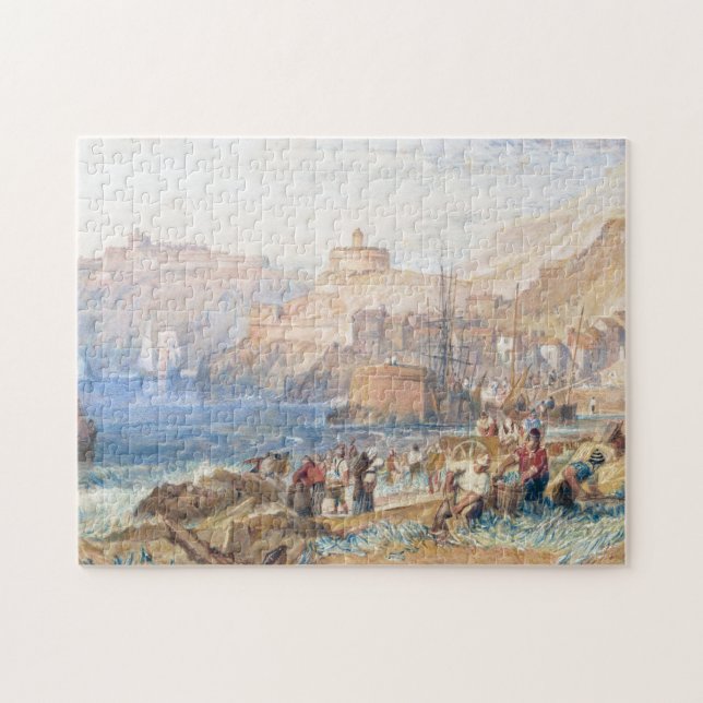 St. Mawes Cornwall Joseph Mallord William Turner Puzzle (Horizontal)