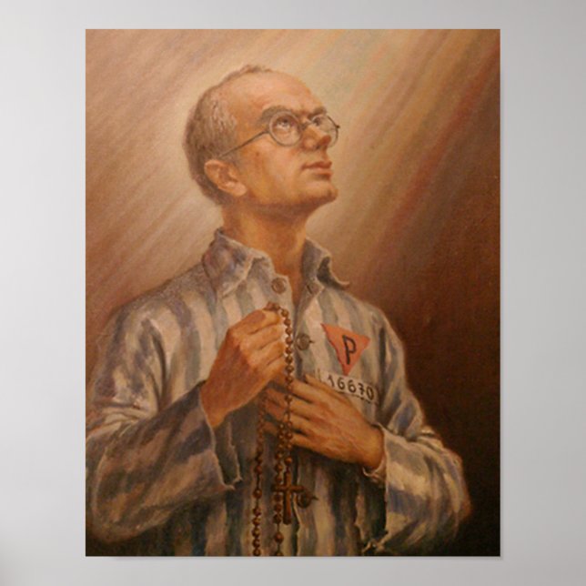 St Maximilian Kolbe Poster (Vorne)