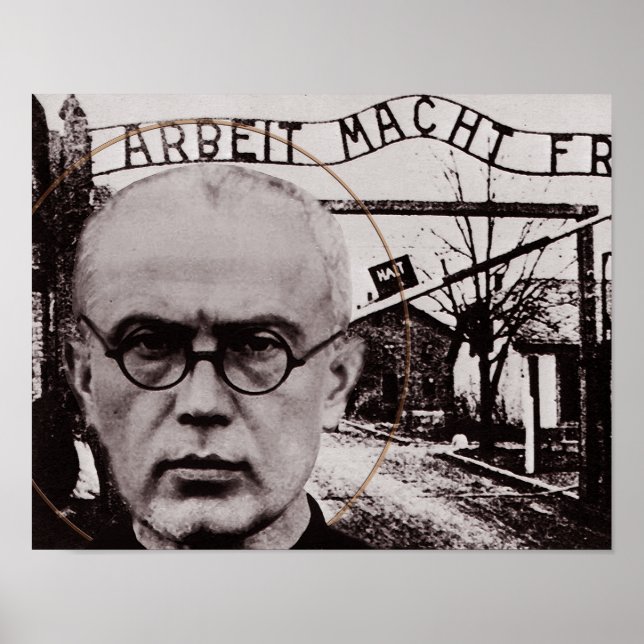ST MAXIMILLIAN KOLBE POSTER (Vorne)