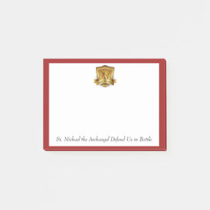 St. Michae der Erzengel-traditionelle Katholische Post-it Klebezettel