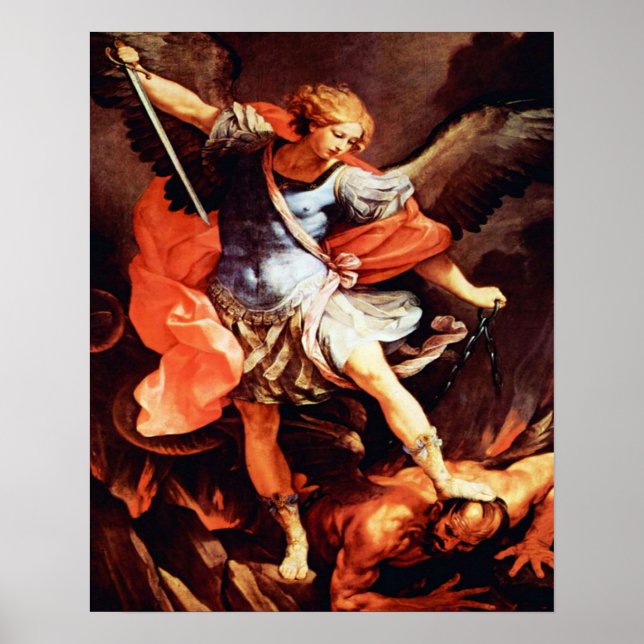 St Michael Archangel 02A Poster (Vorne)