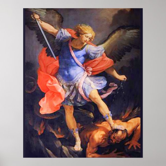 St Michael Archangel 03A Poster (Vorne)