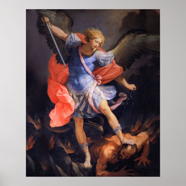 St Michael Archangel 03A Poster (Vorne)