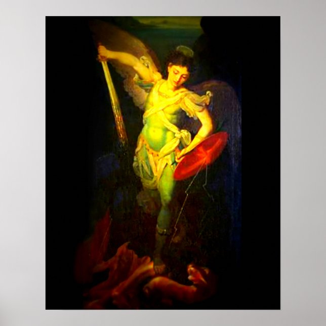 St Michael Archangel 05A Poster (Vorne)