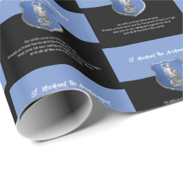 St. Michael Archangel Gebet Denken Sie an Sie Geschenkpapier