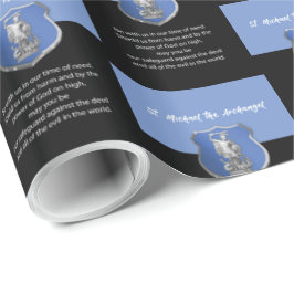 St. Michael Archangel Gebet Denken Sie an Sie Geschenkpapier