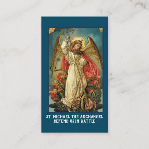 St. Michael Archangel Gebet Platzkarte