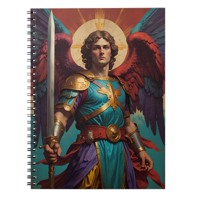St. Michael Archangel Katholische Zeitschrift Notizblock (Vorderseite)