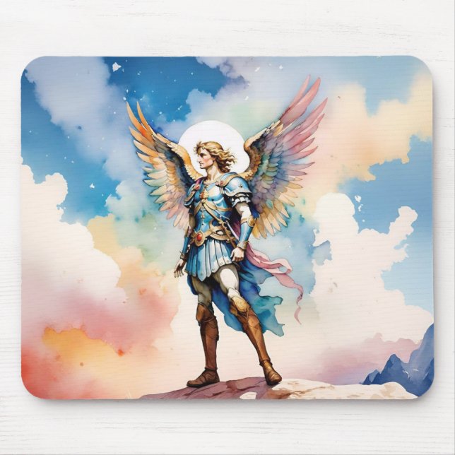 St. Michael Archangel Maus par Mousepad (Vorne)