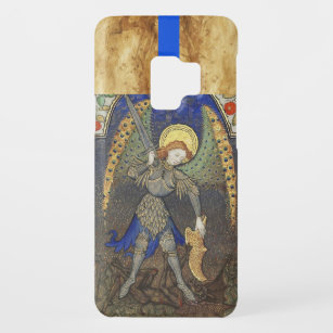St. Michael Archangel with Devil Case-Mate Samsung Galaxy S9 Hülle
