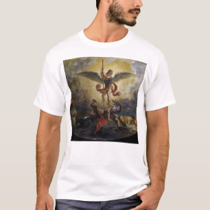 St Michael besiegt den Teufel T-Shirt