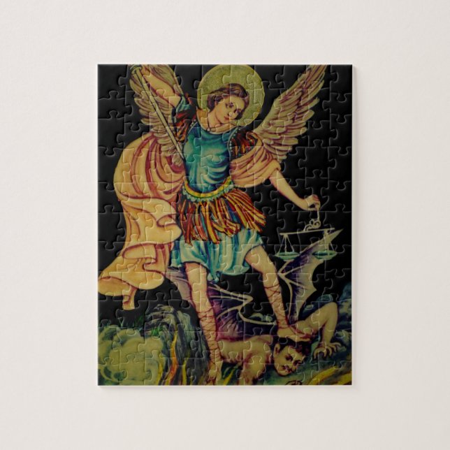 St Michael das Bogen-Engels-Puzzlespiel Puzzle (Vertikal)