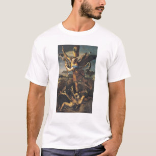 St Michael, das den Dämon, 1518 überwältigt T-Shirt
