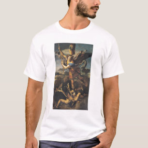 St Michael, das den Dämon, 1518 überwältigt T-Shirt