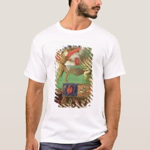 St Michael, das den Drachen tötet T-Shirt
