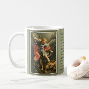 St Michael das Erzengel-starke Gebet Kaffeetasse