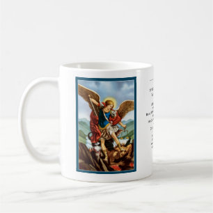 St Michael das Erzengel-starke Gebet Kaffeetasse