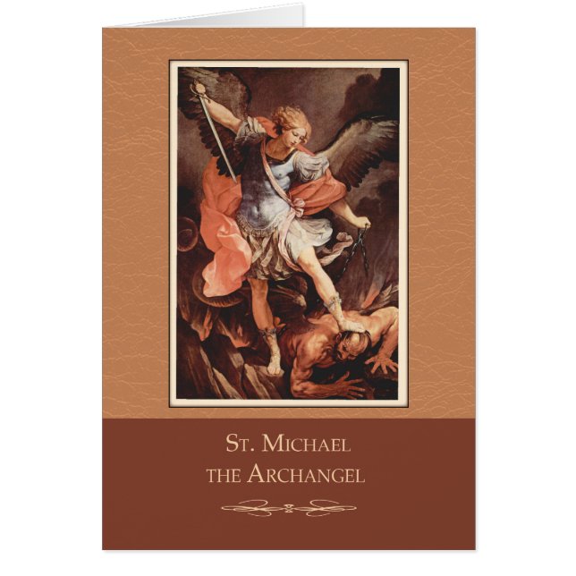 St. Michael der Erzengel betet für uns (Vorne)